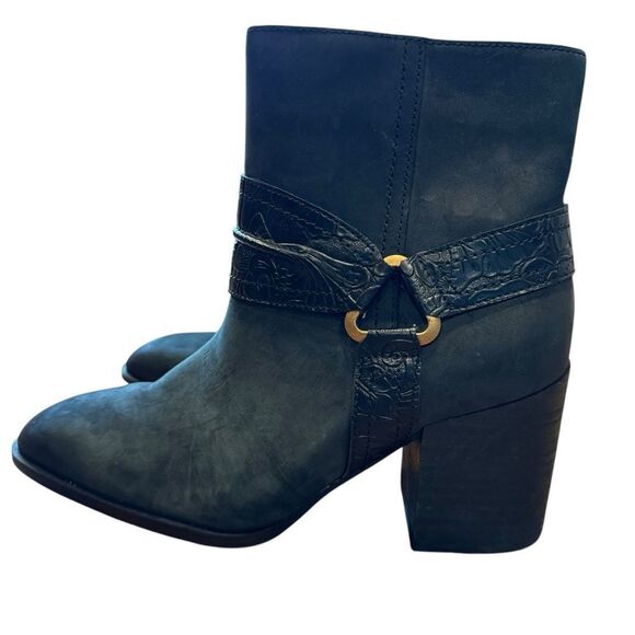 Revolve Vionic Carnelia Leather Western Above Ankle Boot NWOT - Picture 9 of 12